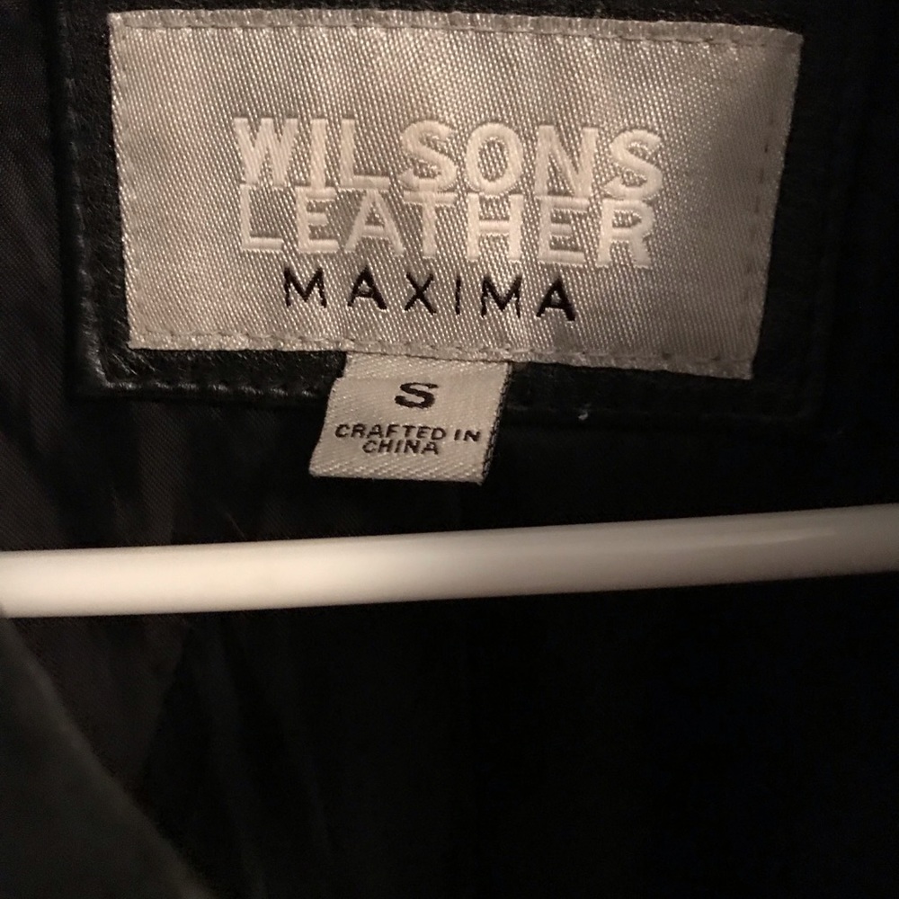 Wilson Leather ladies black leather jacket - Picture 6 of 8